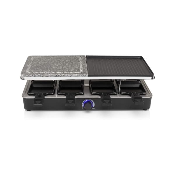 Appareil à Raclette et Pierre Cuire1400 Watt - 8 Personnes - Noir (RA-2723) Appareil à Raclette et Pierre Cuire1400 Watt - 8 Personnes - Noir (RA-2723)